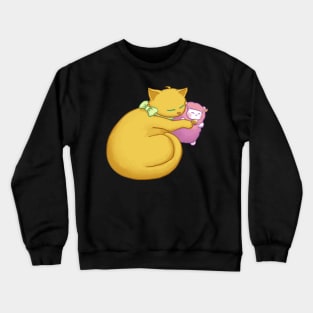 cat nap Crewneck Sweatshirt